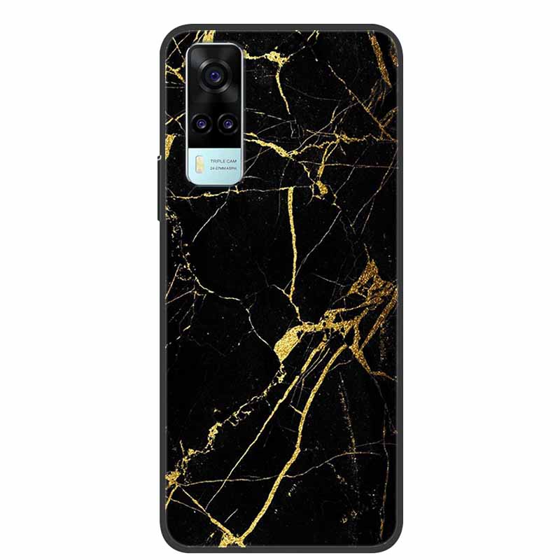 Pro vivo Y33 Pouzdro Mramorové Měkký Silikonový Zadní Kryt pro Vivo Y33 Y33S Y33T Kryt Telefonu pro Vivo Y 33 S Y33 T Coque Funda Nárazník