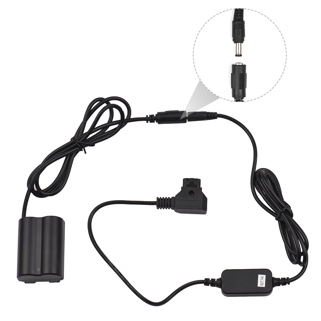 V-Mount D-TAP Power Adapter Cable To CP-W235 Dummy Battery DC Coupler Charger Replacement for