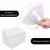100pcs White Earring Cards Black Blank Jewelry Card Kraft Paper Jewelry Card  Selling Jewelry