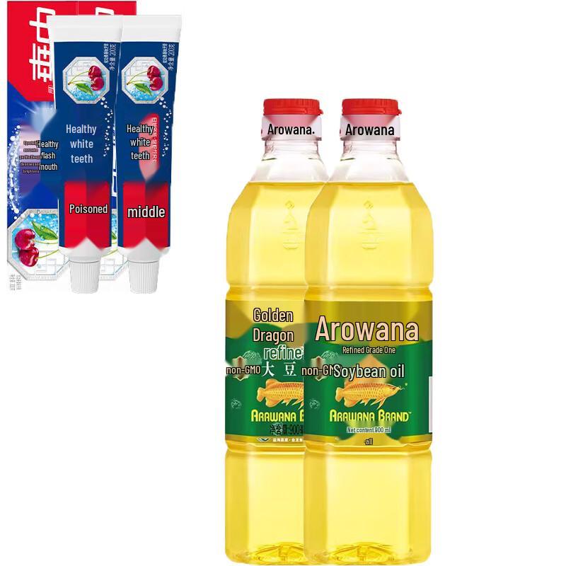 Zhonghua Toothpaste & Soybean Oil Bundle
