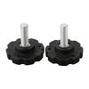 Plastic Steel Star Hand Knob Plastic Steel Star Hand Knob Thread Replacement Umbrella Base Fixing Easily Removed