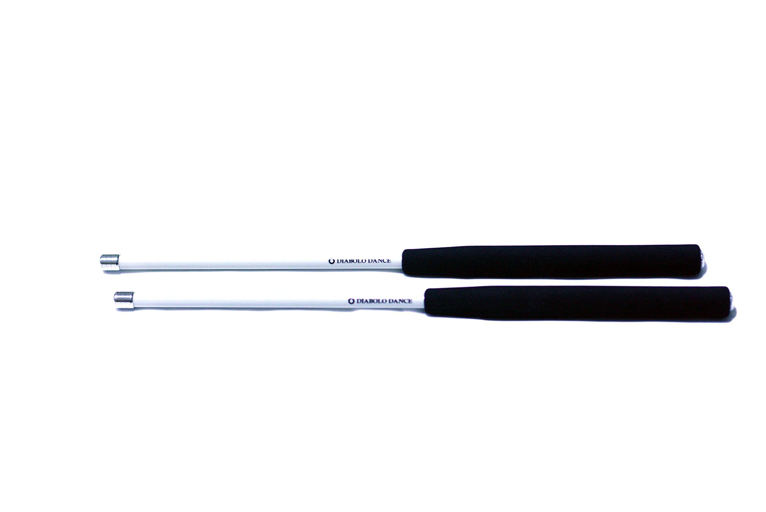 

[Domestic Genuine Product] Diabolo Mairin Gekijo Carbon Stick 32cm (White/Black)
