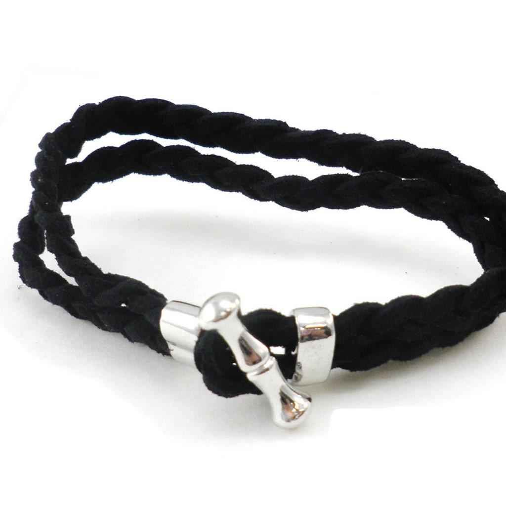 Les Trésors De Lily [I9242] - Bracelet créateur 'Chorégraphie' noir