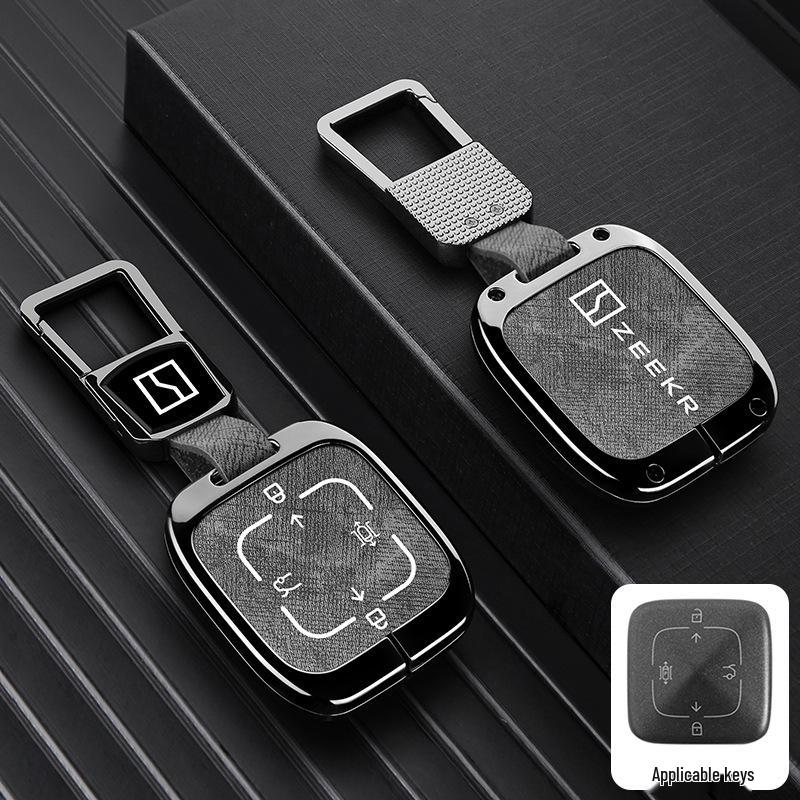 Metal Protective Case for ZEEKR 001 & 009 Electric Vehicle Key