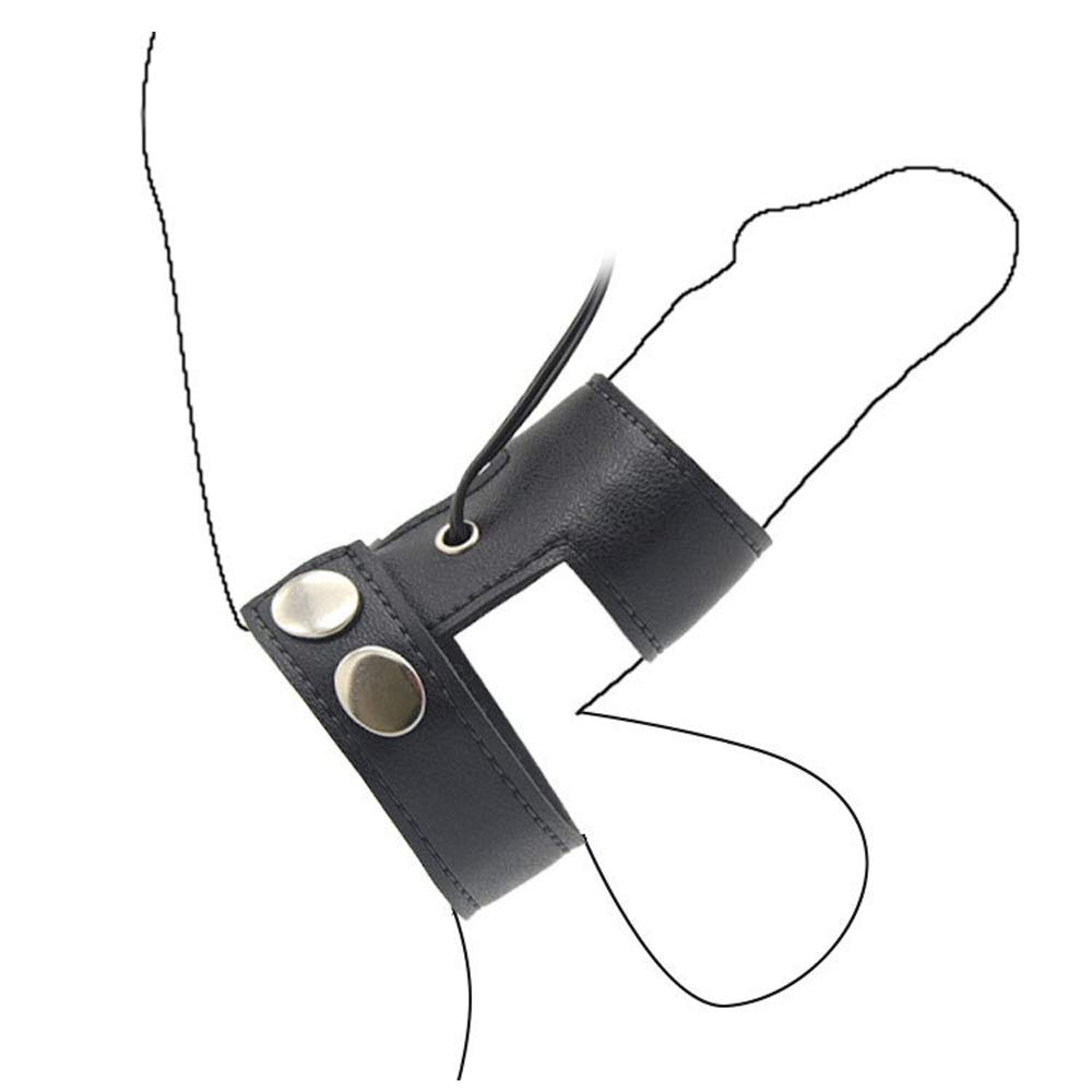 Penis Ring Host Cock Ring for Men Restraint Bondage Ring SM Goods + (Combination 4)