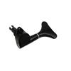 MOTOKU 5 Pieces Bass Tuning Pegs 2L3R Machine Heads for 5-String Guitar Black