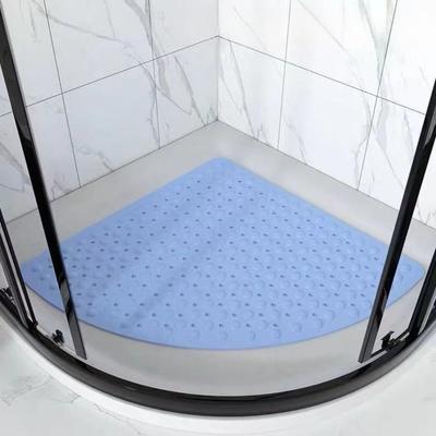1PC 54x54 cm Tapis de Douche Antidérapant avec Ventouses Caoutchouc Coin Anti-Moisissure Sécurité Salle de Bain Tapis de Sol Tapis de Salle de Bain Tapis de Bain