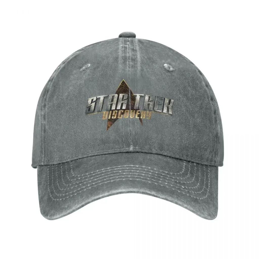 Vintage Star Treks Film Baseball Cap Unisex Style Distressed Denim Washed Sun Cap Outdoor Workouts Caps Hat