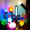 Diamond Ore Lamp - Color-Changing Minecraft Torch & Potion Bottle Night Light Gift
