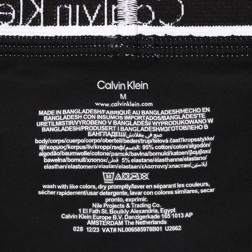 Boxer Size ck003 [Calvin Klein] Men's Briefs/Trunks, M, Assorted, [Item]
