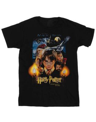 Camiseta masculina com pôster da Pedra Filosofal