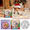 Cozy Christmas Christmas Coloring Book Cartoon Educational Paperback Painting Gift Stress Relief Montessori Drawing Toy