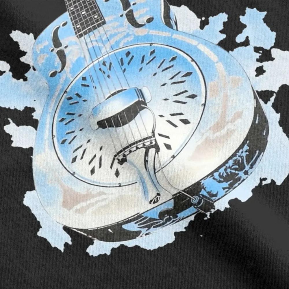 Novelty Dire Straits Brothers In Arms 1985 T-Shirts Men O Neck 100% Cotton T Shirts Short Sleeve Tee Shirt Plus Size Clothing