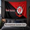 Custom Name Text Tapestry,FC St. Pauli Decorative Wall Hanging, Background Tapestry For Home Bedroom