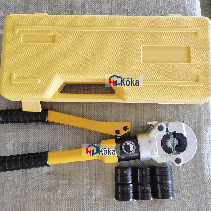 Hydraulic Manual Pipe Crimping Tool for Stainless Steel, Aluminum-Plastic, Copper, and Underfloor Heating Pipes