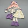 30cm Doll Outfit Set /6 Scale Clothes for GL Body Ghost Mom Casual Dress for Collectible Dolls Playtime
