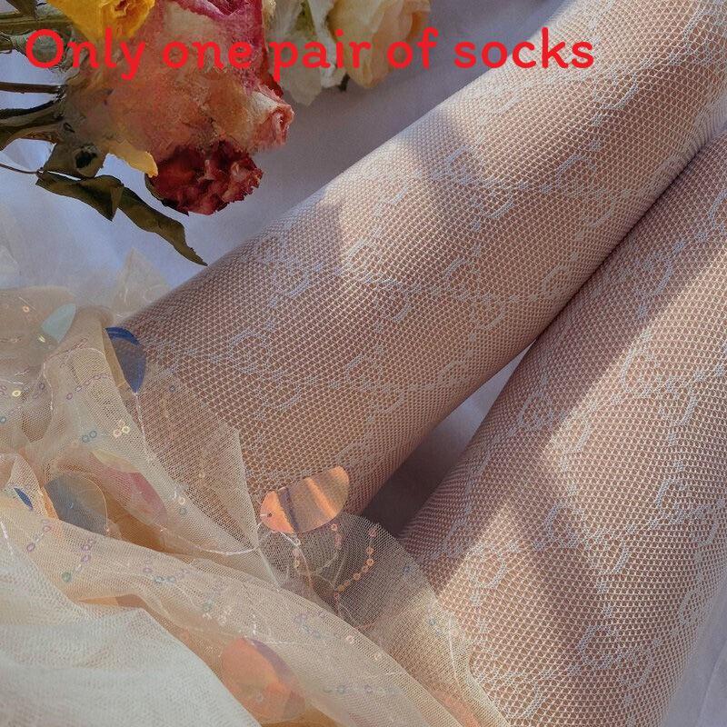 Vintage Lace Flower Mesh Stockings For Women With Sheer Hollow Floral Design For Spring Fashion