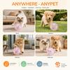 2 Pcs Interactive Cat Rolling Ball Toy Smart Obstacle Avoiding Steering Cat Toy Built In Plush Doll Drive Mechanism Pet Supplies