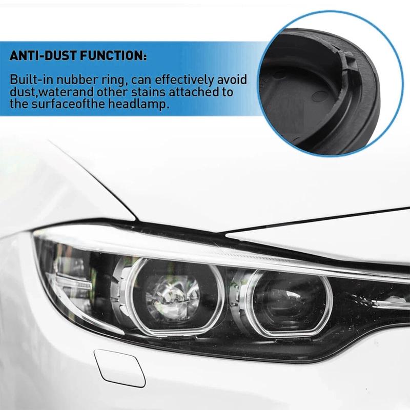 Car Headlight Dust Cap Bulb Cover For Vauxhall Astra K 2016-2019 Insignia 2008-2012 Headlight Dust Cap Bulb Cover Accessories