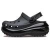 EVA Comfortable and Breathable Hole Shoes 5.2cm Unisex Black
