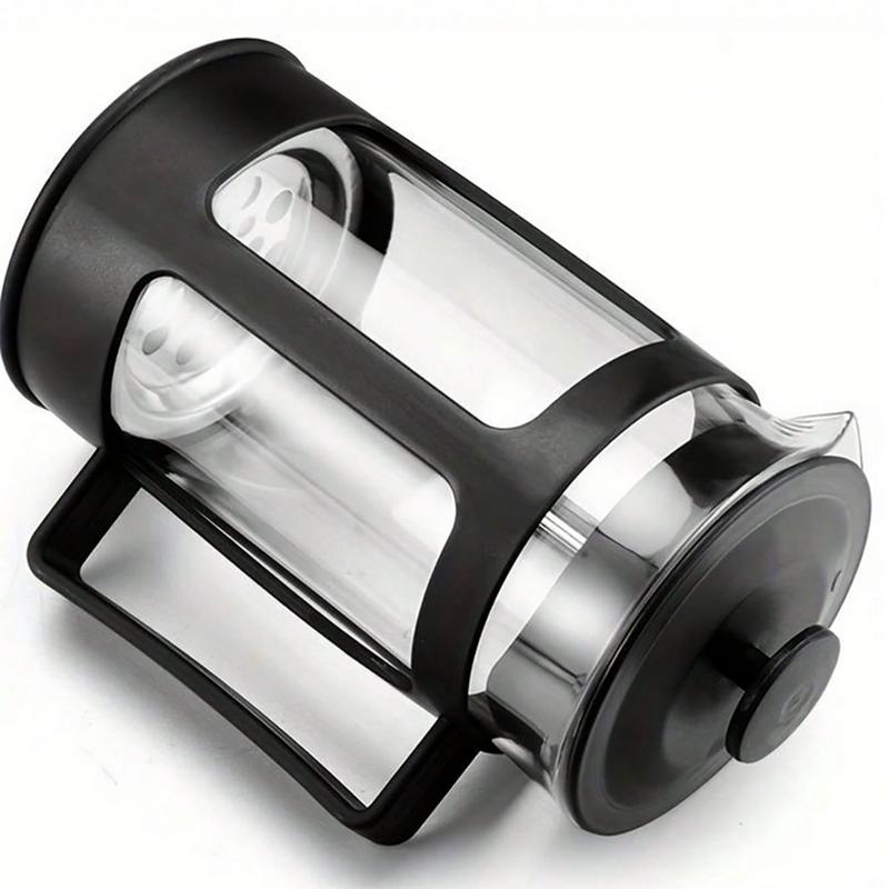 Káva french press konvička s filtrem vysoce borosilikátové sklo Ruční děrovací konvice na kávu Multifunkční vaření Čajové konvice na mléko Nástroje