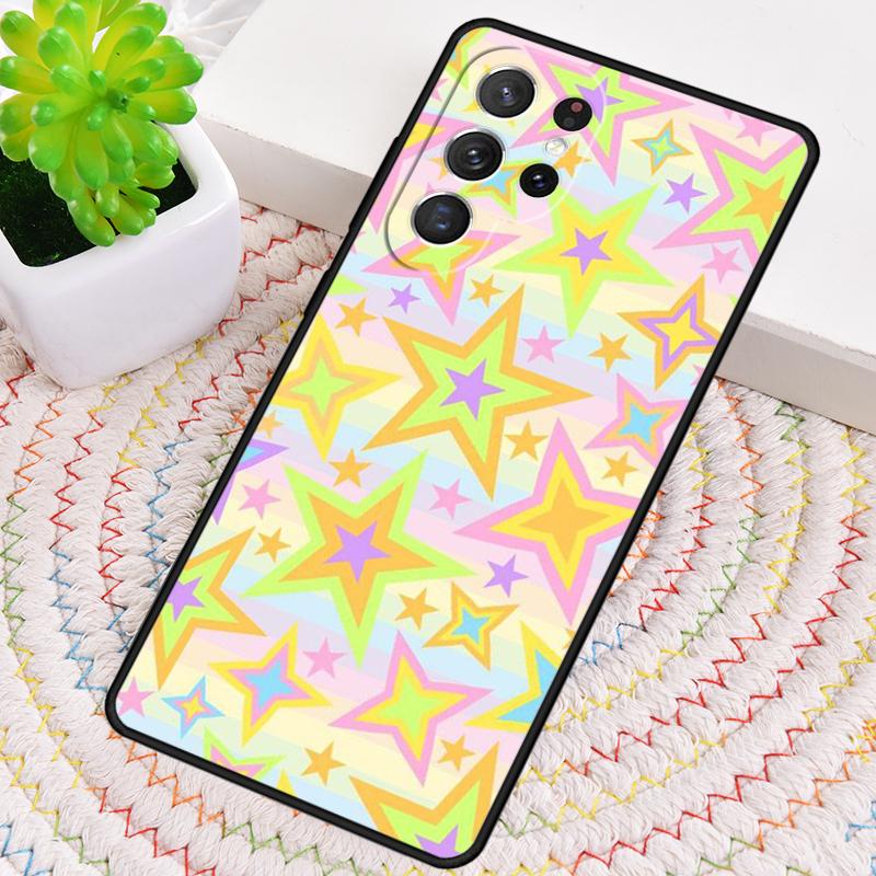 Bright Stars Art Phone Case for Samsung Galaxy Note 10 Pro S26 Ultra S23 S24 FE S25 S21 S22 PLUS Shockproof Cove