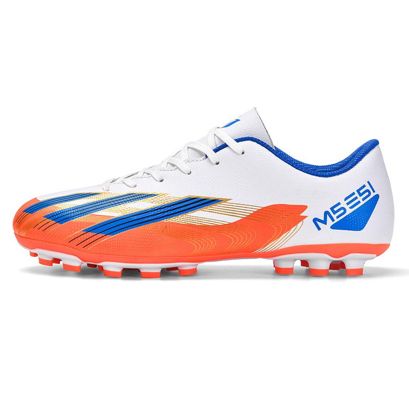 Football shoes long broken nails men's and women's low-top non-slip sports shoes fashion adult training shoes