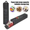 Wrapping Paper Organizer Waterproof Gift Wrap Storage Bag Wrapping Paper Rolls Holder with Reinforced Handle Side Pocket for 9 Standard Rolls