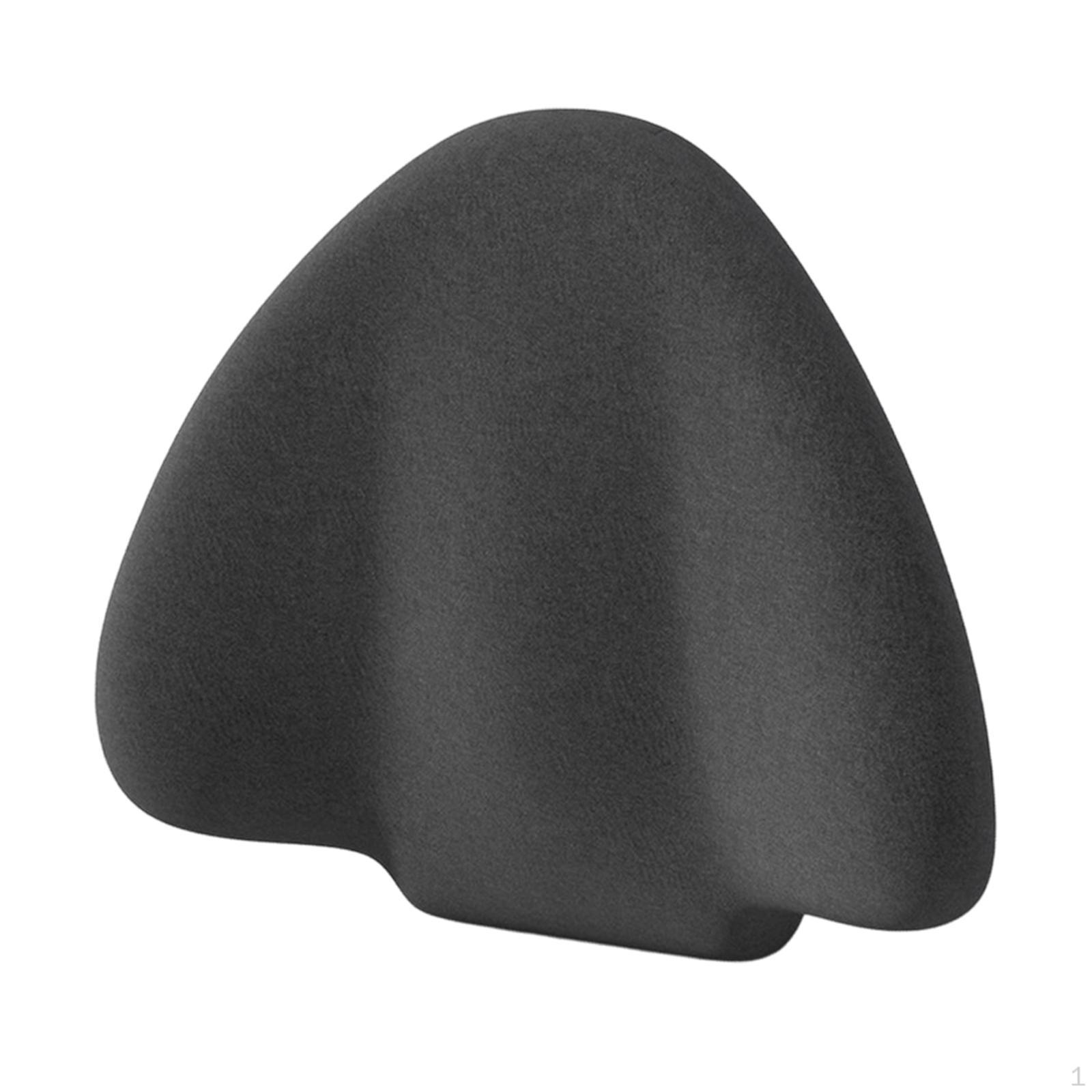 

Подушка для поддержки спины для использования в офисе и дома, идеально подходит для автомобильных сидений темно-серого