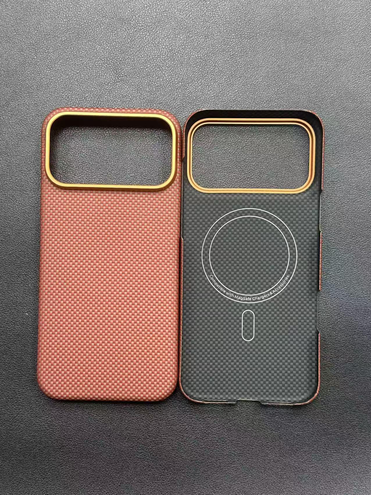 Apple iPhone 17 Pro Max Kevlar Ultra-Thin Drop-Proof Magnetic Case iPhone 17 Pro