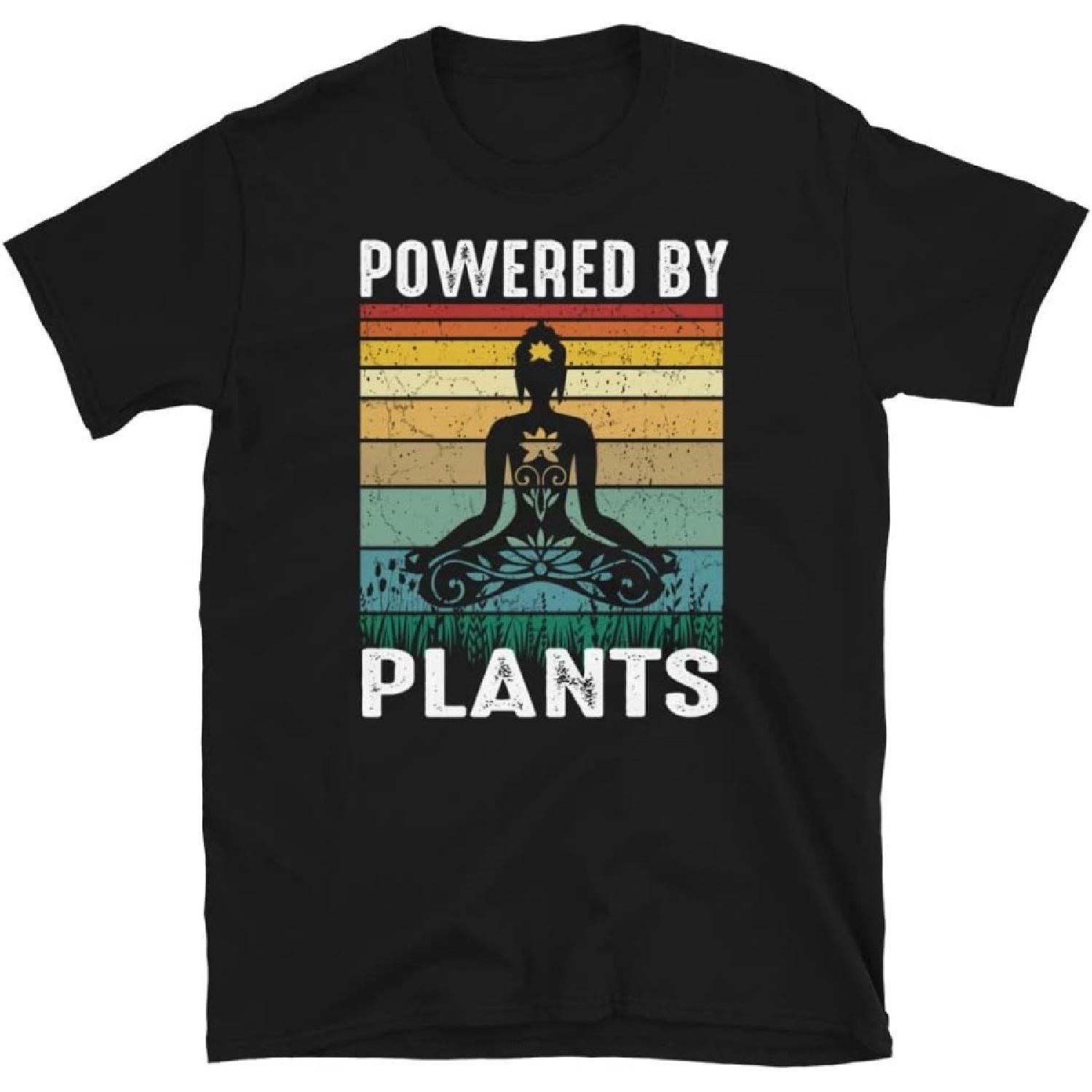 Plants Funny Yoga Peace Summer Namaste T-Shirt, Black, X-Large XXXXXL разноцветный