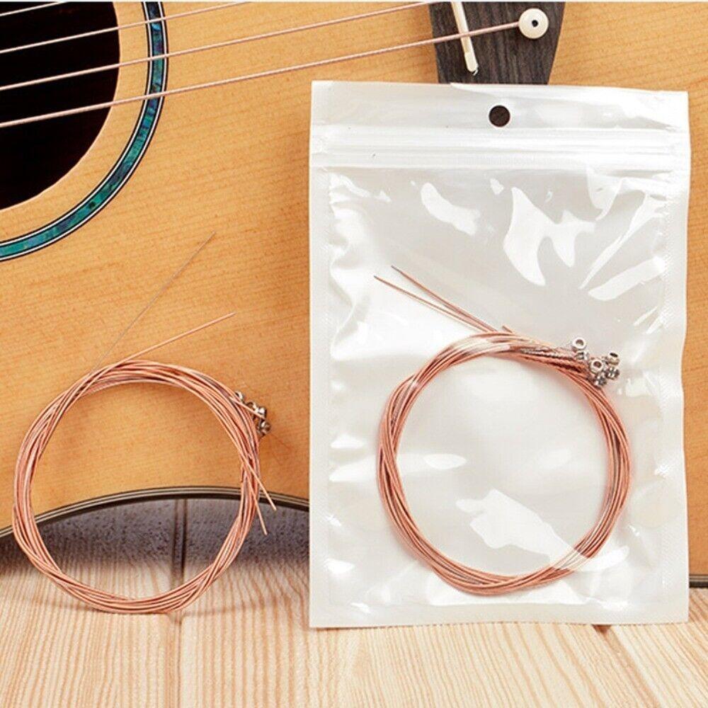 6Pcs Easy To Install Ukulele Strings Copper Alloy Nylgut Strings  Ukelele Accessories