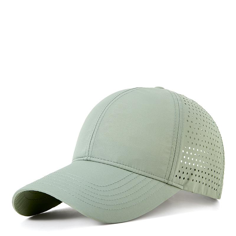 Men's Quick-Dry Mesh Baseball Cap: Custom Big Head Fit, Breathable Summer Sun Hat