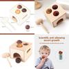 Wooden Early Education Toy With Mallet For Toddler Learning And Development