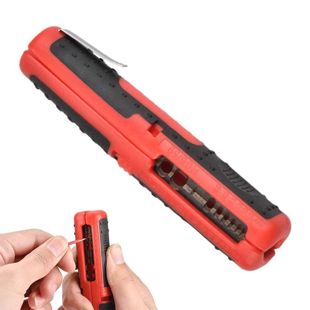 Wear-Resistant Universal Cable Stripper Self Adjusting Hand Wire Stripping Tool Electrician Plier