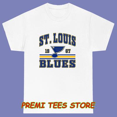 St. Louis Blues Hockey Uomo Bianco Taglia S-3XL