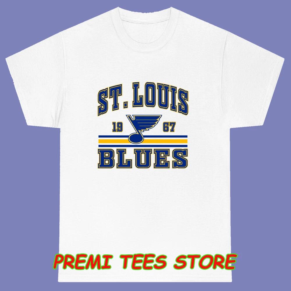 St. Louis Blues Hockey Men s White Size S-3XL 3XL