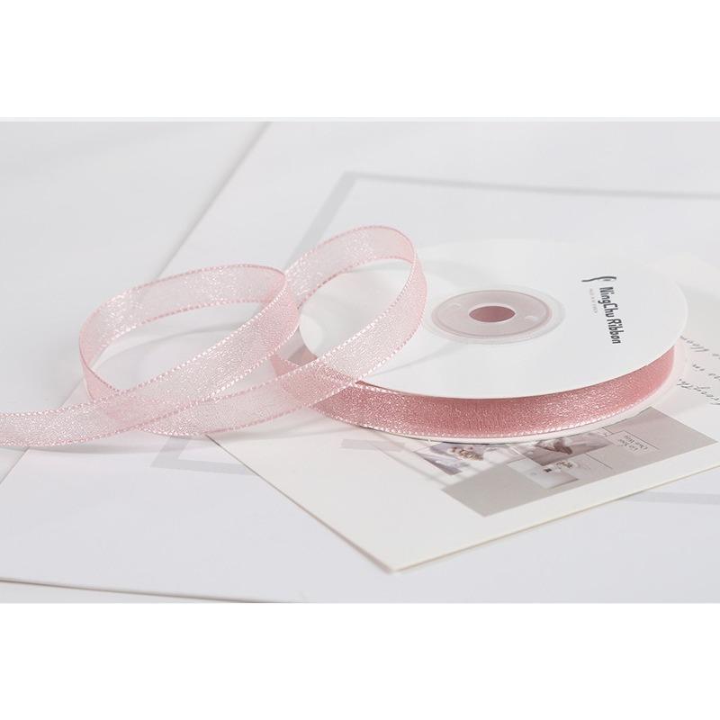 1cm Bubble Yarn  Ribbon  Lace  Flower Snow Yarn  Bow  Tie  Bouquet  Webbing  and Colorful Ribbon Packaging