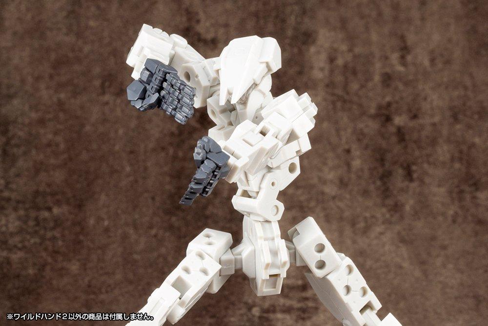 Kotobukiya M.S.G Modeling Support Goods Hand Unit Wild Hand 2, Approx. 25mm In Length, Non-Scale Plastic Model