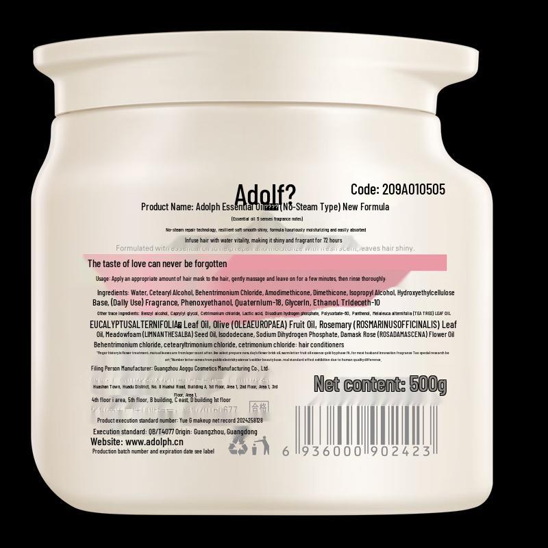 Máscara Capilar Reparadora de Óleos Essenciais Adoff