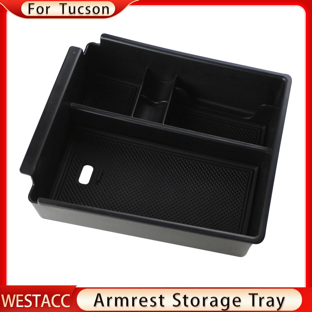 Auto Center Console Armlehne Box Lagerung Tray Fall für Hyundai Tucson NX4 2022 Organzier Tasche Verstauen Innen