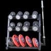 Multi-functional 3-Tier Dumbbell & Barbell Rack