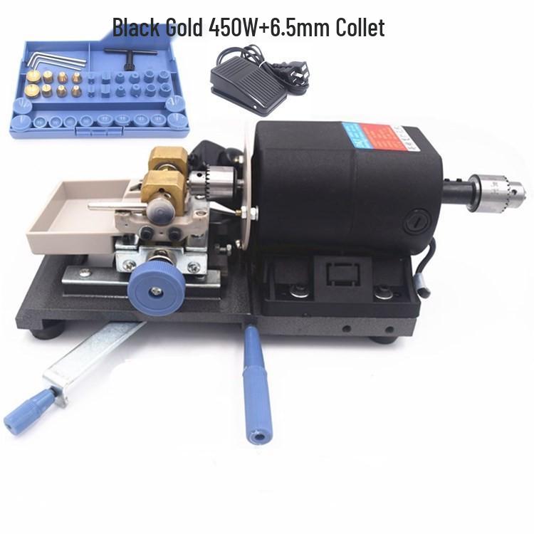 High Power Pearl & Bead Drilling Machine for Wenwan, Amber, Beeswax, and Wood