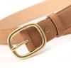 Luxury Design Suede Leather Belt Casual Waistband Fashion Business Waist Belt  For Women