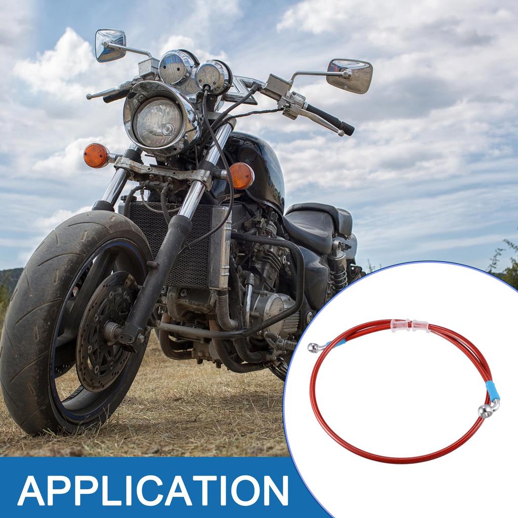 A ABSOPRO Car Brake Hose Oil Line Pipe 100cm AN3