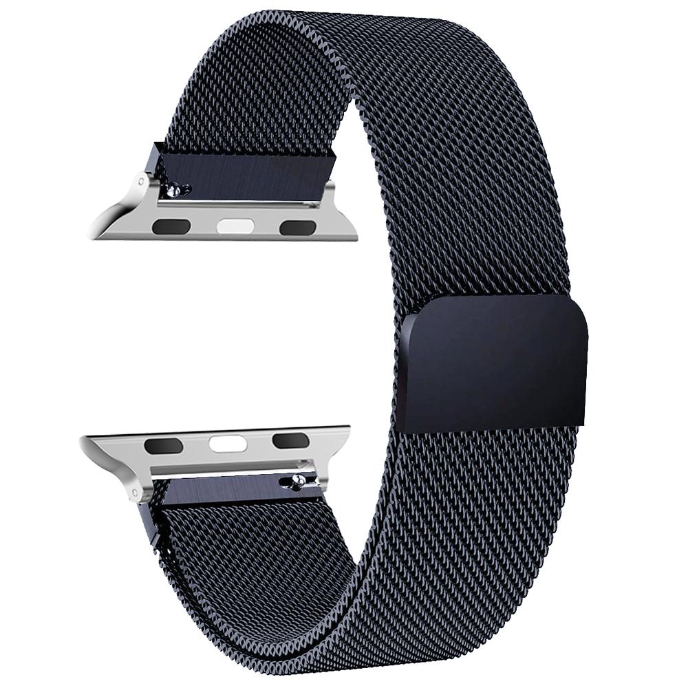 Milanese loop for apple Watch bands 40mm 44mm 46mm 49mm 45mm 41mm correa Bracelet iwatch Series 9 SE 7 6 8 11 10 ultra2 3 Straps