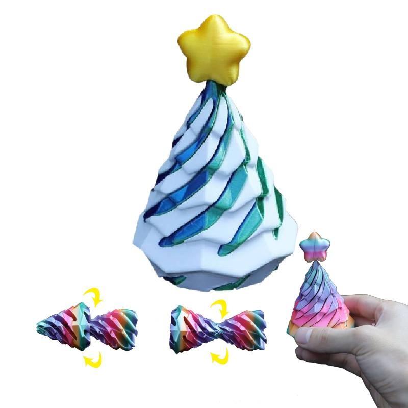Impossible Christmas Tree 3d Decompression Toy Three Dimensional Toys Education