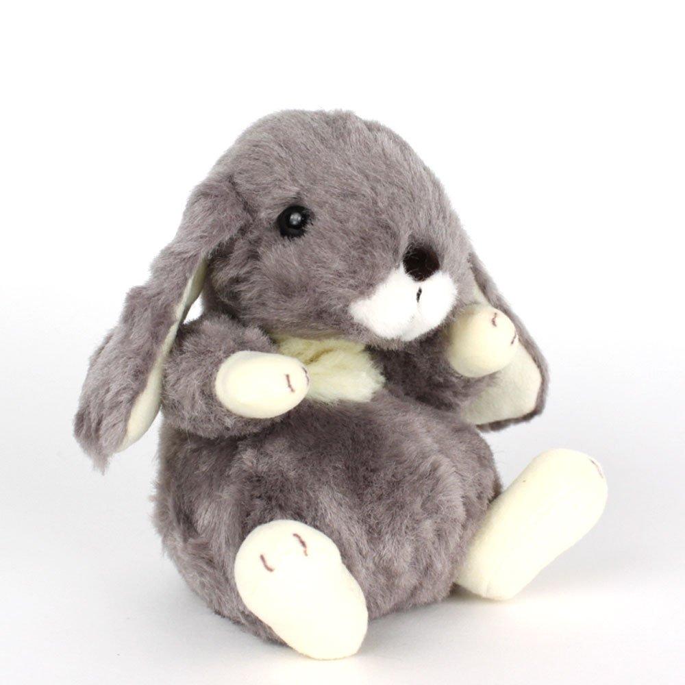 Rabbit Plush Gray Lop-Eared Toy, Small,