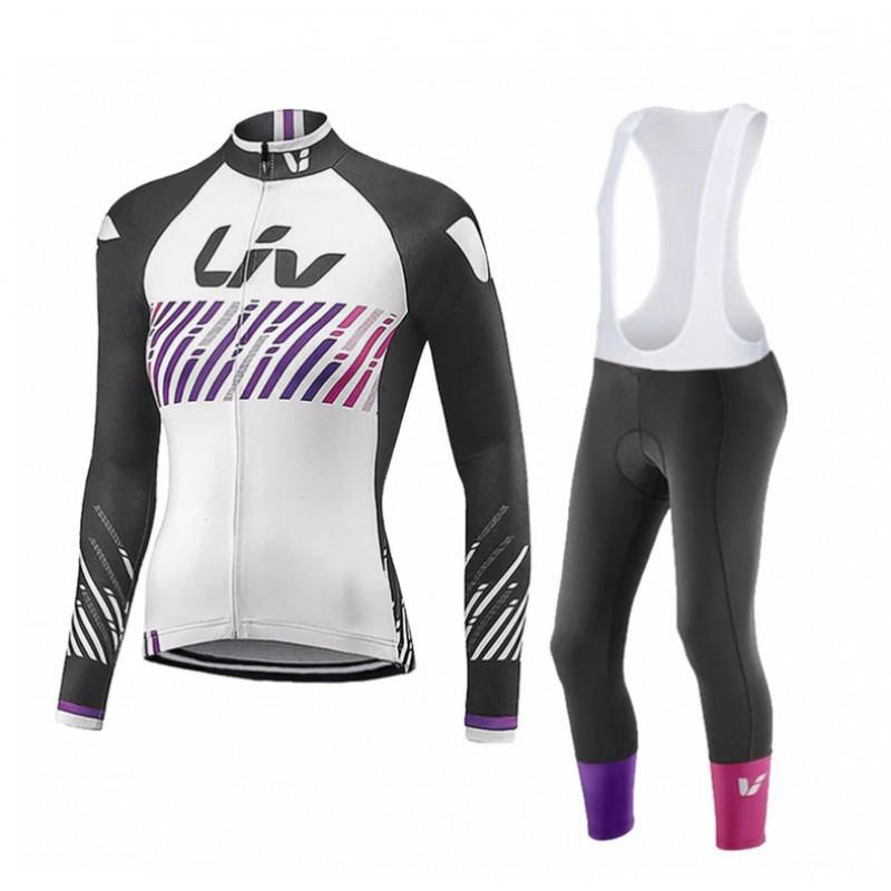 Maglia da Ciclismo Unisex a Manica Lunga Leggera Traspirante Abbigliamento per Mountain Bike e Bici da Strada
