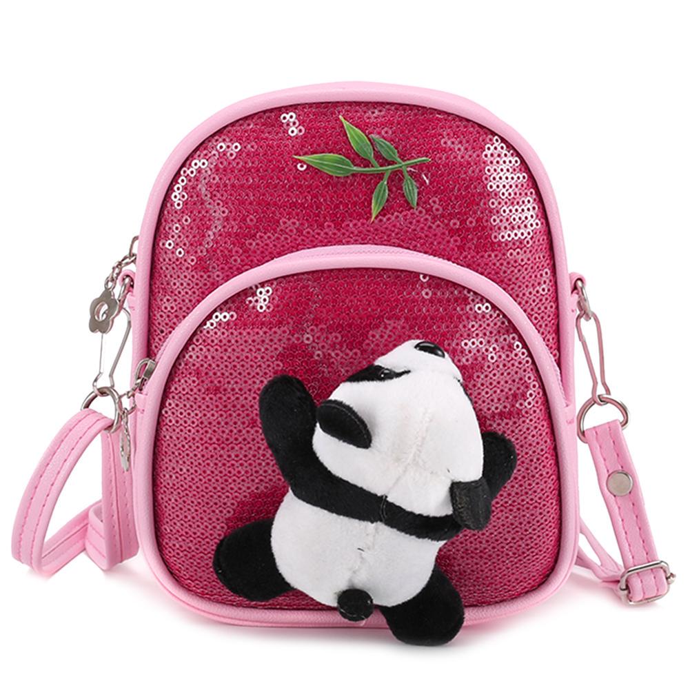 panda sequin backpack